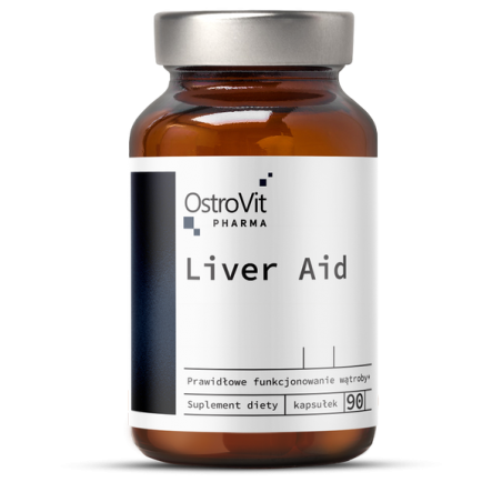 OstroVit Pharma Liver Aid, Ficat Sanatos, 90 Capsule