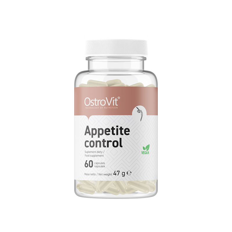 OstroVit Appetite Control, 60 Capsule Beneficii OstroVit Appetite Control: OstroVit Appetite Control este un set de capsule usor