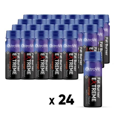 OstroVit Fat Burner Extreme Shot, Arzator grasimi, 24 x 80 ml