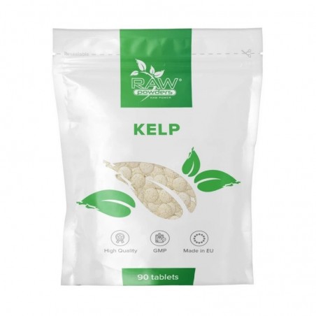 Iod natural, Kelp 150 mcg, 90 Pastile