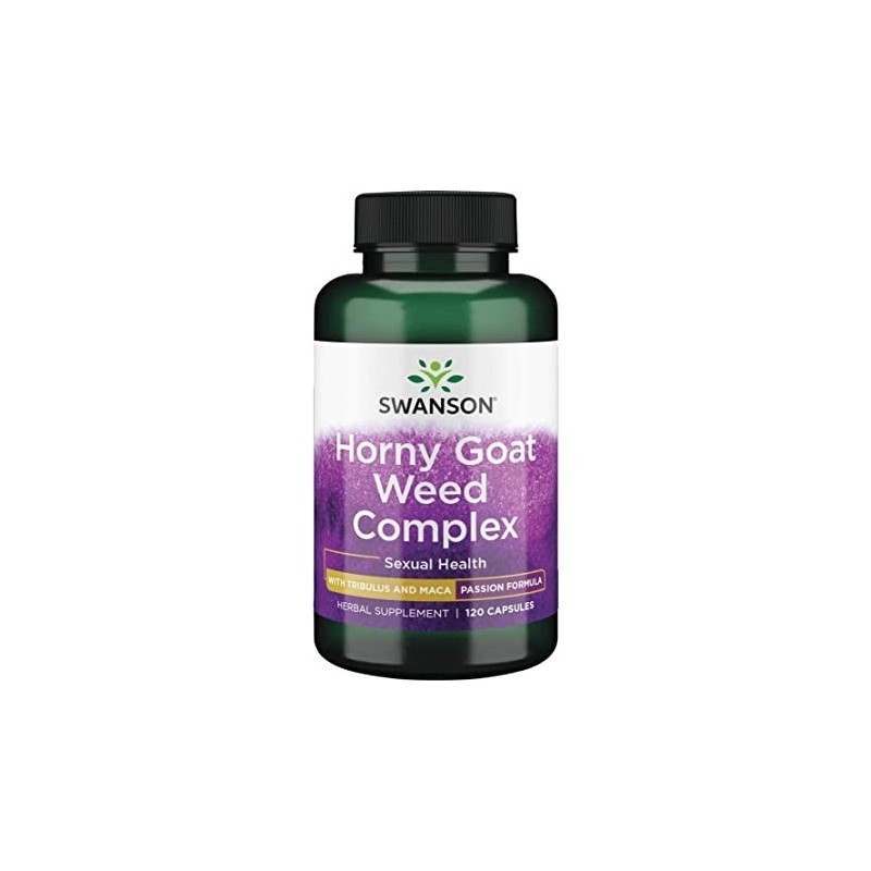 Horny Goat Weed Complex cu Tribulus si Maca, 120 Capsule (Iarba Caprei Nebune)-Scade presiunea arteriala, creste libidoul Benefi