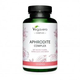 Aphrodite Complex, 120 Capsule, Cresterea fluxului sanguin in zona pelviana, sprijinirea erectiei la barbati Beneficii Vegavero 