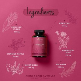 Kidney Care Complex, 180 Capsule, Stimuleaza metabolsimul, poate minimiza candidoza Beneficii Kidney Care Complex: bogat intr-o 