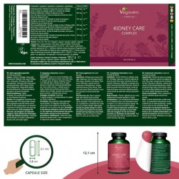 Kidney Care Complex, 180 Capsule, Stimuleaza metabolsimul, poate minimiza candidoza Beneficii Kidney Care Complex: bogat intr-o 