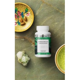 Vitaviva Harmonious Ashwagandha, 60 Capsule + 1 bucata CADOU Beneficii Ashwagandha: imbunatateste functia insuficienta a tiroide