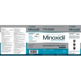 Foligain Minoxidil 5%- Regenerare par barbati (Alcool scazut) 3 luni Beneficii Foligain Minoxidil: in mod eficient opreste pierd