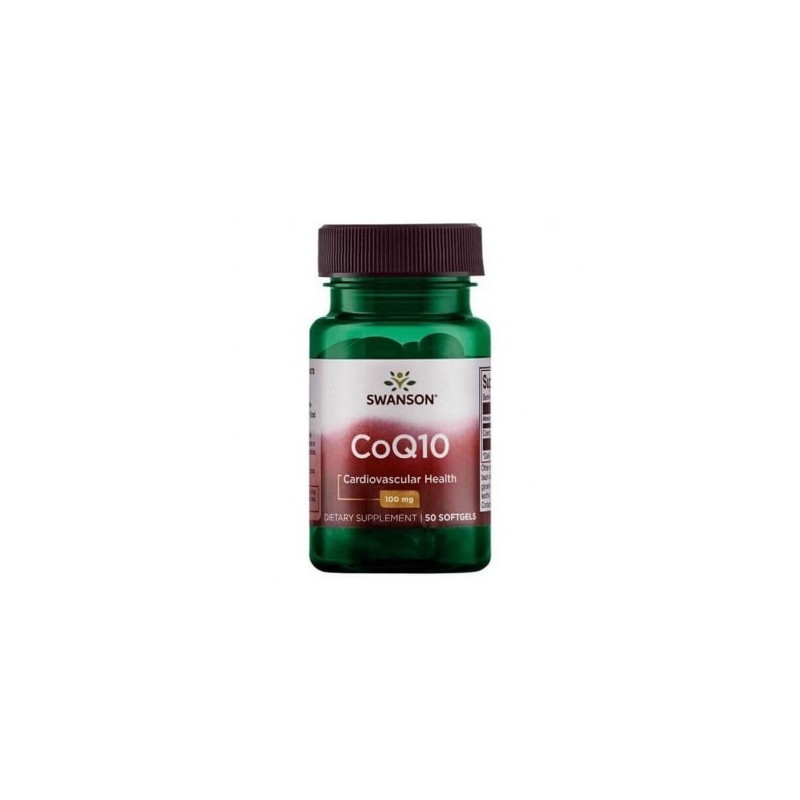 Swanson Coenzima Q10, 100 mg, 50 Capsule (Q10 neutralizeaza radicalii liberi) Beneficii Coenzima Q10- este un supliment alimenta