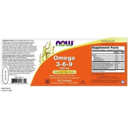 Omega 3-6-9, 1000 mg 100 Capsule, Imbunatateste sanatatea inimii, sustine sanatatea oaselor, scade tensiunea arteriala Beneficii