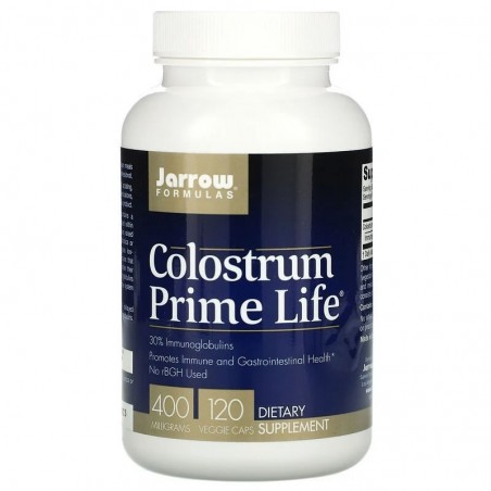 Jarrow Colostrum Prime Life, 400mg 120 Capsule