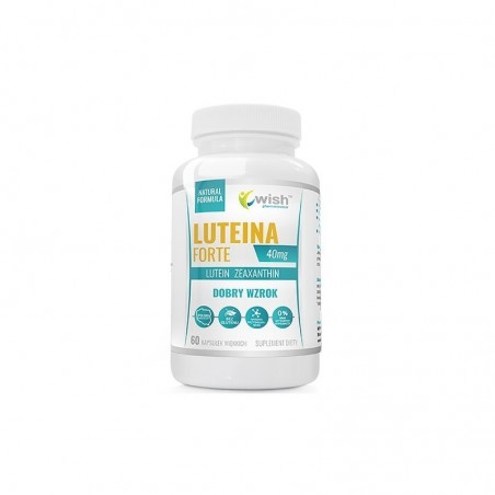 Wish Luteina Forte 40 mg, 60 Capsule (Pentru ochi sanatosi)