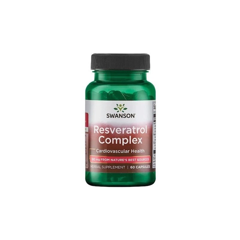 Swanson Resveratrol Complex 60 Capsule Beneficii Resveratrol- reducerea tensiunii arteriale, scăderea nivelului colesterolului „