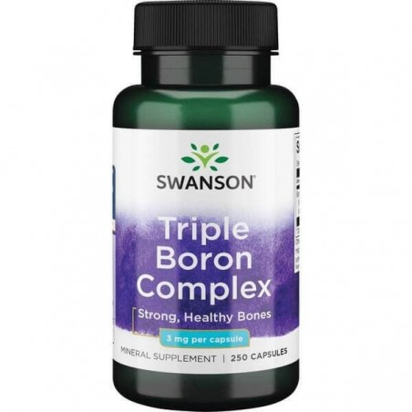 Swanson Triple Boron Complex (Bor), 3mg - 250 Capsule