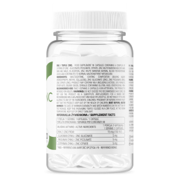 Triple Zinc, 15 mg - 90 Capsule- Reglarea proceselor metabolice si a activitatii enzimelor din organism Beneficii Zinc- reglarea