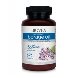 Ulei de Borago (Ulei Limba mielului) 1000 Mg, 90 Capsule (pentru articulatii si flexibilitate) Beneficii Ulei de Borago: sprijin