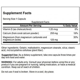 Coral Calcium Complex, 90 Capsule, Ameliorarea rahitismului si a decalcifierii oaselor, reducerea riscului de osteoporoza Benefi