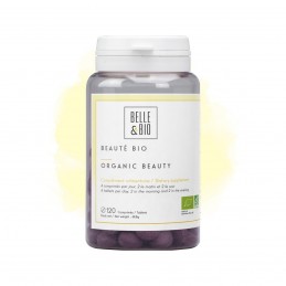 Beauty Organic, 120 Capsule, Imbunatatirea aspectului pielii Beneficii Organic Beauty: concentrat de ingrediente active pentru p