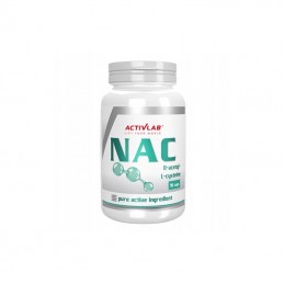 ACTIVLAB NAC - N-Acetil Cisteina - 500mg - 90 Capsule Beneficiile N-Acetil Cisteinei: esentiala pentru a face glutationul un put