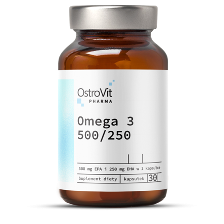 OstroVit Pharma Omega 3 EPA 500/ DHA 250 - 30 Capsule