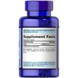 Inositol 1000mg, 90 Tablete, Poate ajuta sa pierdeti in greutate, reduce problemele de origine mentala, intarirea firelor de par