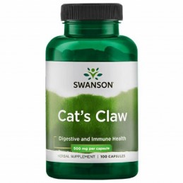 Gheara pisicii, Cat's Claw, 500 mg, 100 Caps- Antioxidant, intareste sistemul imunitar, amelioreaza artrita, dizenteria si febra