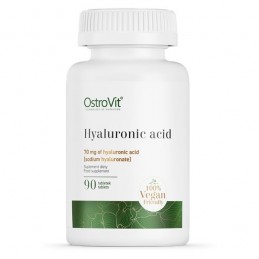 OstroVit Hyaluronic Acid 90 Tablete (Acid Hialuronic) Beneficii Acid Hialuronic: ajuta in cazul ridurilor, hidrateaza pielea pri