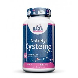 N-Acetil L-Cisteina 600 mg, 60 capsule, Sprijina sanatatea celulara, are importante proprietati antioxidante Beneficii N-Acetil 