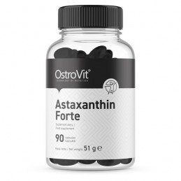 OstroVit Astaxantina Forte 90 Capsule (Antioxidant naturist puternic) Beneficii Astaxantina: Un antioxidant puternic pentru prot