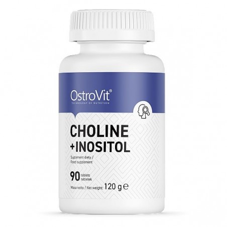 OstroVit Colina + Inozitol (Choline + Inositol), 90 Tablete