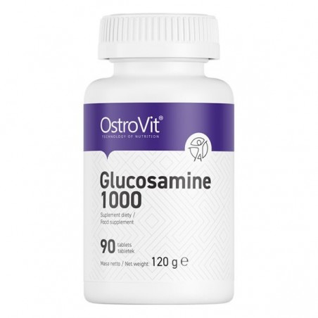 OstroVit Glucosamine 1000 mg 90 Tablete (Glucozamina pentru articulatii dureroase)