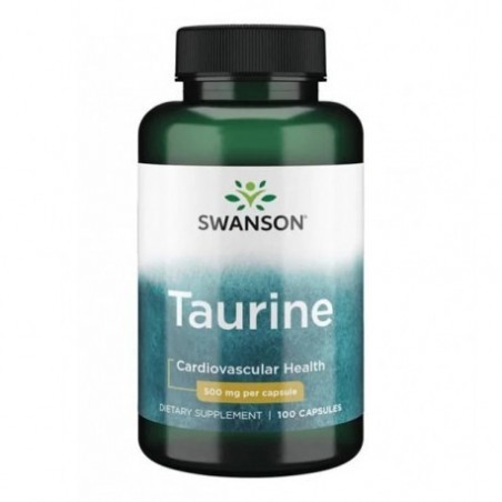 Swanson Taurine, 500mg - 100 Capsule