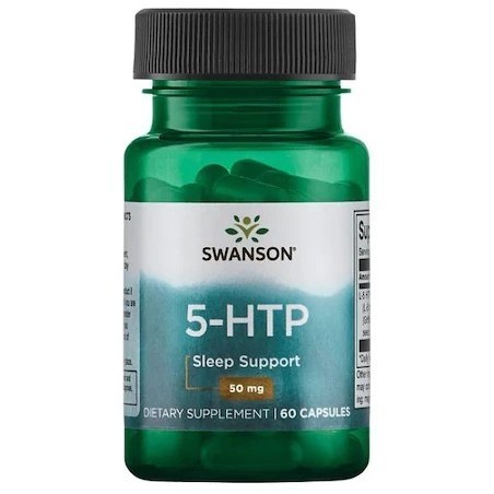 Swanson 5-HTP 50 mg, 60 Capsule