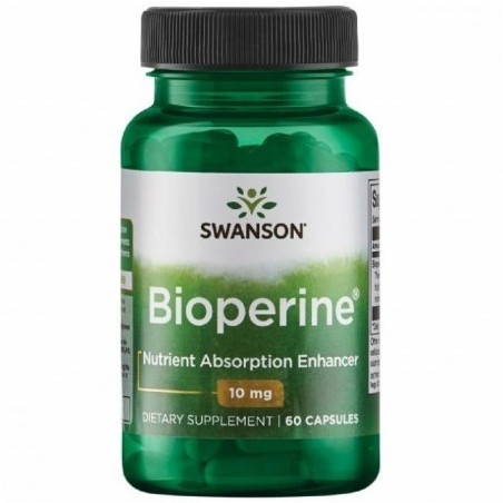 Swanson Bioperine 10 mg, 60 Capsule