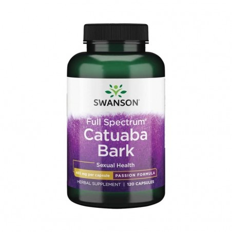 Swanson Catuaba Bark, Scoarta de Catuaba 465 mg, 120 Capsule