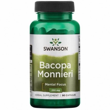 Swanson Bacopa Monnieri, 250 mg, 90 Capsule