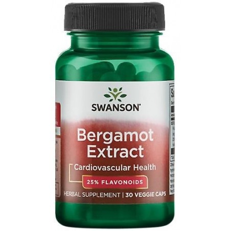 Swanson Bergamot Extract, 500mg - 30 Capsule