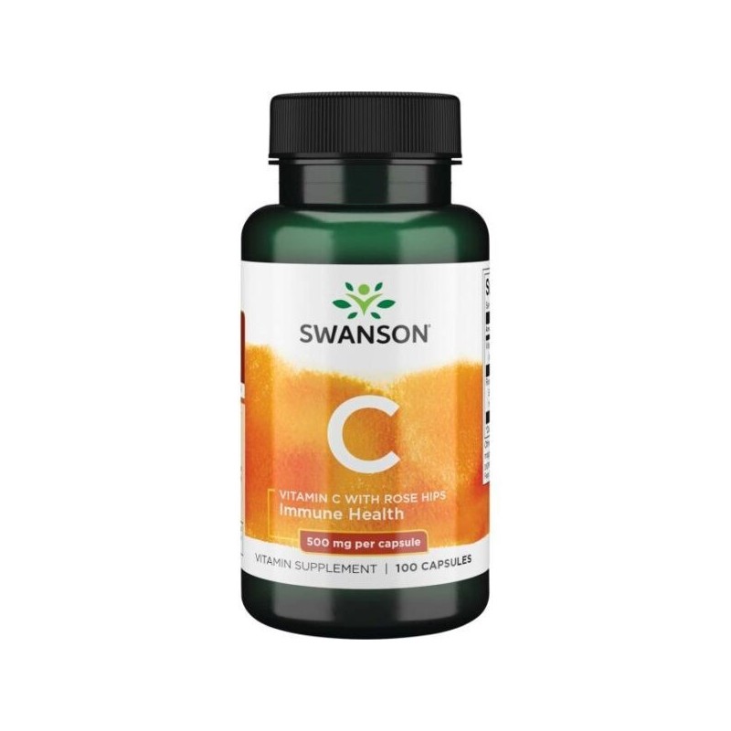 Vit.C & Macese, 100 Capsule- Antioxidant, ajuta in protejarea celulelor impotriva daunelor oxidative Beneficii Vitamina C &amp; 