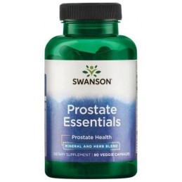 Supliment alimentar Prostate Essentials (pentru prostata) - 90 Capsule, Swanson Beneficii Prostate Essentials- abordare cuprinza