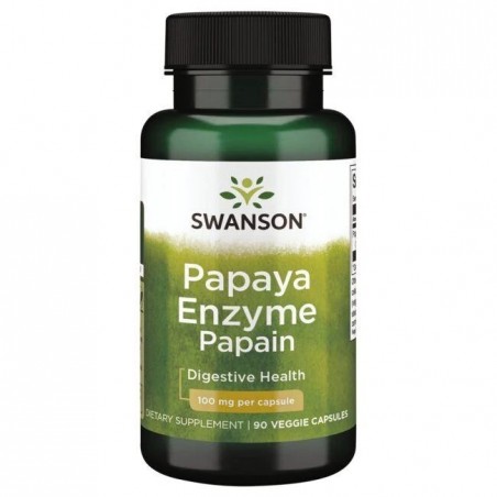 Swanson Papain Papaya Enzyme, 100mg - 90 Capsule