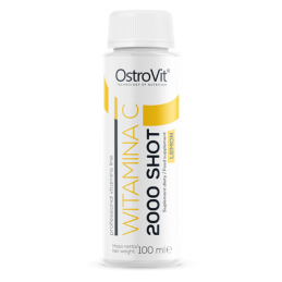 Vitamin C 2000 Shot - 100 ml- Suport natural pentru sistemul imunitar, compus chimic organic din grupul poliolilor, antioxidant 