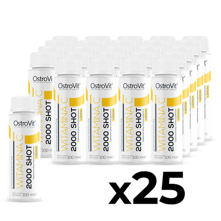 OstroVit Vitamin C 2000 Shot - 25x100 ml