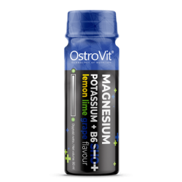 OstroVit Magnesium Potassium + B6 Shot 80 ml Beneficii Magnesium Potassium+B6 Shot- ajuta la reducerea oboselii, ajuta la mentin