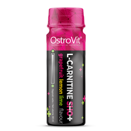 OstroVit L-carnitine Shot 80 ml (grepfrut, lamaie)