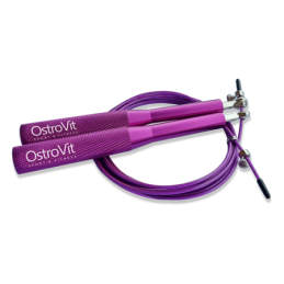 Coarda de sarit metalica - 3m, VIOLET Avantaje


Modeleaza perfect silueta - in special partile inferioare ale corpului, dar si 