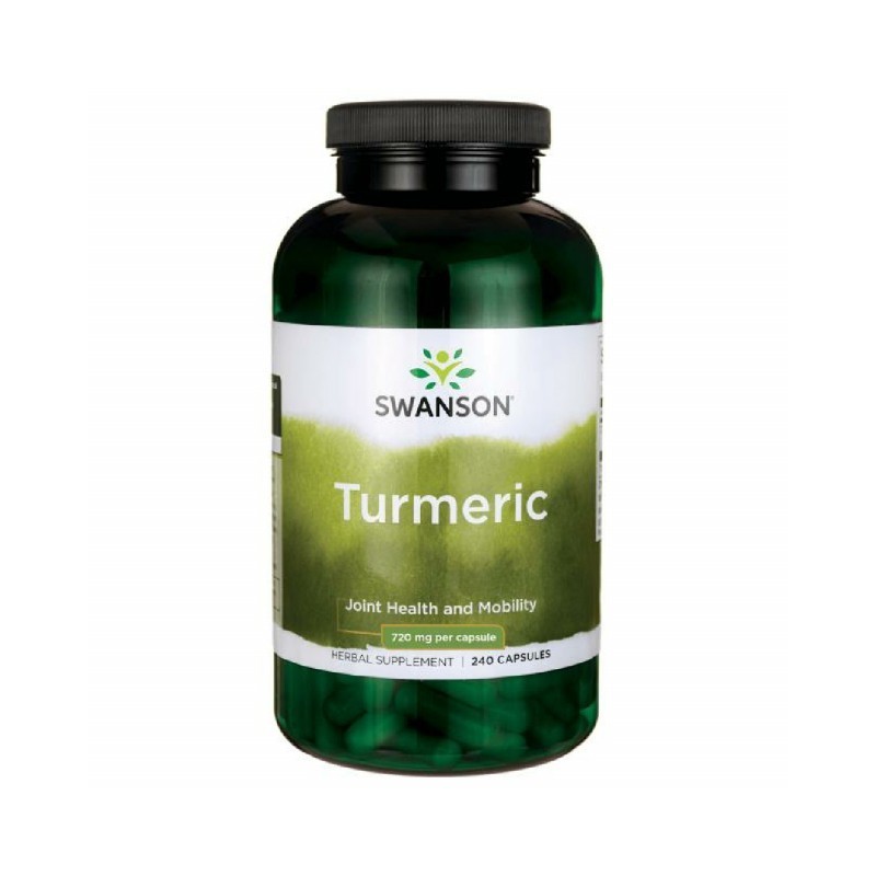 Swanson Turmeric 720 mg - 240 capsule Beneficii ale turmericului- absorbtie mai buna a curcuminei, un remediu puternic pentru in