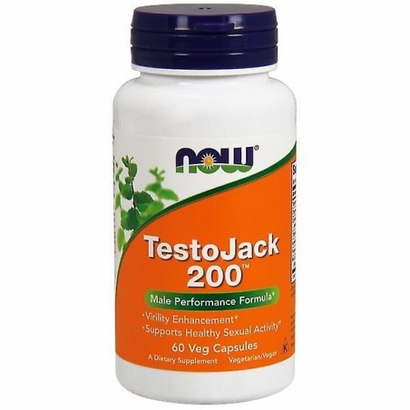 NOW Foods TestoJack 200 - 60 Capsule