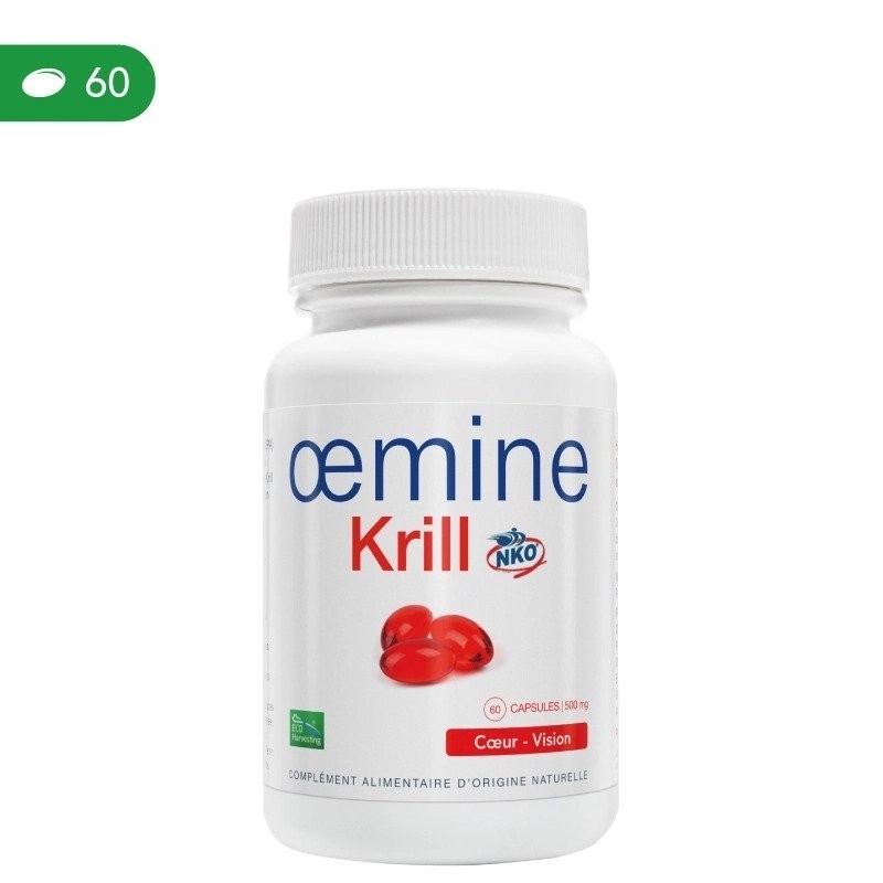 Oemine Neptune Krill Oil 60 gelule Beneficii ulei Neptune Krill: De 48 de ori mai puternic si eficient decat Omega 3 din peste, 