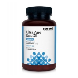 Biovea ULEI PUR DE EMU 750mg 90 Capsule Beneficii ULEI PUR DE EMU: conține acizi grași esențiali: Omega 3,6 &amp; 9, sprijină să