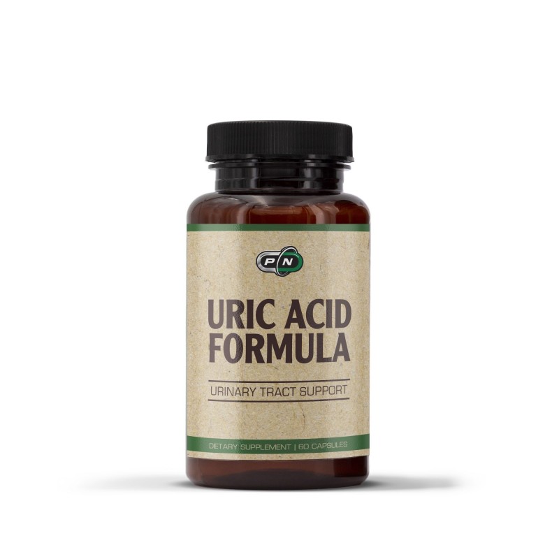 Uric Acid Formula-60 Caps, sprijină metabolismul sănătos al acidului uric, promovează activitatea sănătoasă a enzimelor hepatice