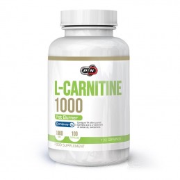 L-Carnitina 1000 mg 100 capsule (Arde grasimea, inhiba pofta de mancare) Beneficii Carnitina- buna pentru slabire, ar putea imbu