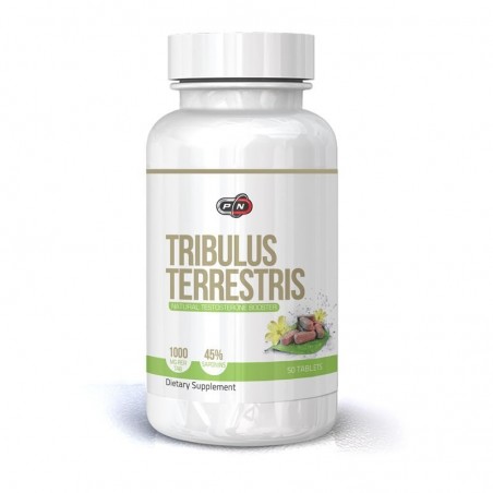 Pure Nutrition USA Tribulus Terrestris 1000 mg 50 Pastile Creste tes-tosteronul, masa musculara, libidoul